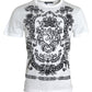 Dolce & Gabbana Elegant White Cotton Crew Neck Tee