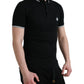 Dolce & Gabbana Regal Crown Embroidered Cotton Polo