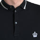 Dolce & Gabbana Regal Crown Embroidered Cotton Polo