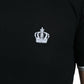 Dolce & Gabbana Regal Crown Embroidered Cotton Polo