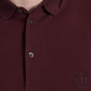 Dolce & Gabbana Elegant Maroon Cotton Polo T-Shirt