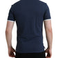 Dolce & Gabbana Elegant Crown Embroidered Polo T-Shirt