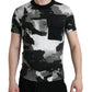 Dolce & Gabbana Multicolor Camouflage Crew Neck Tee