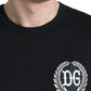 Dolce & Gabbana Elegant Embroidered Logo Cotton Tee