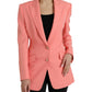 Dolce & Gabbana Chic Pink Peak Lapel Blazer