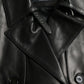 Dolce & Gabbana Elegant Black Leather Blouson Jacket