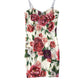 Dolce & Gabbana Floral Silk Blend Bustier Bodycon Dress