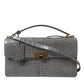 Balenciaga Gray Exotic Leather Medium Shoulder Hand Purse Bag
