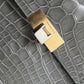 Balenciaga Gray Exotic Leather Medium Shoulder Hand Purse Bag