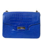 Balenciaga Blue Exotic Leather Neo Classic Small Shoulder Bag