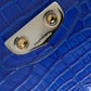 Balenciaga Blue Exotic Leather Neo Classic Small Shoulder Bag