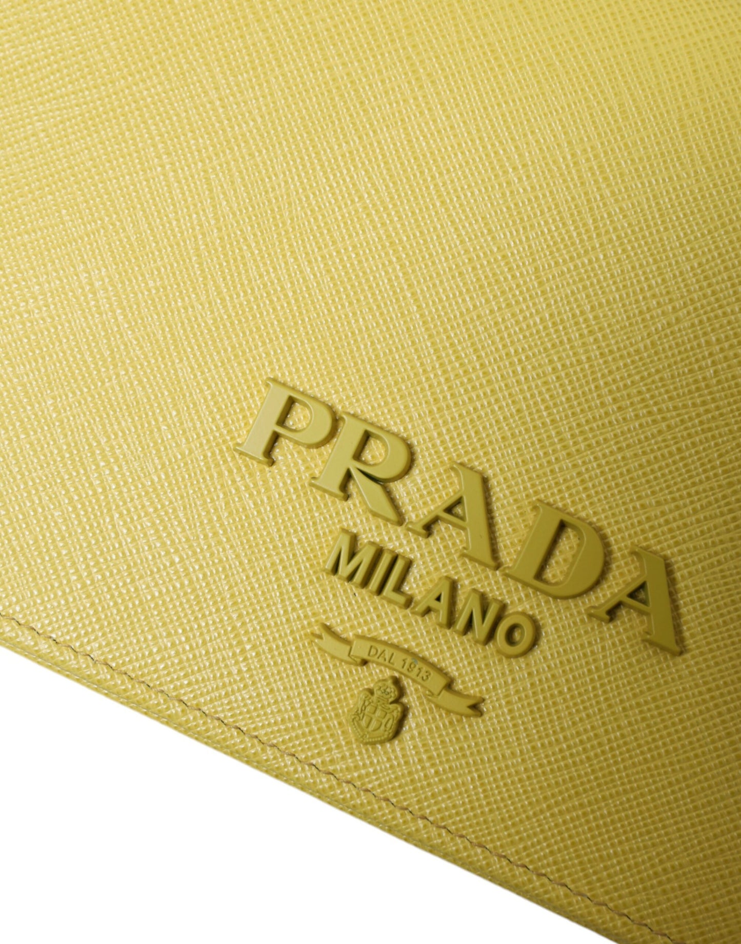 Prada Elegant Saffiano Leather Shoulder Bag