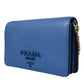 Prada Elegant Monogram Leather Sling Purse