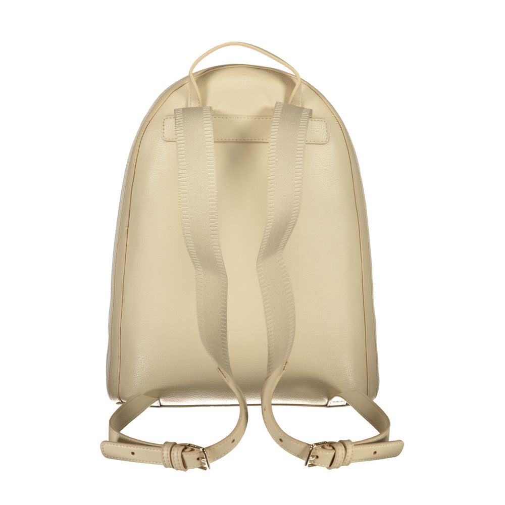 Tommy Hilfiger Beige Polyester Backpack