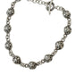 Nialaya 925 Sterling Silver Balls Chain Bracelet