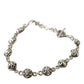 Nialaya 925 Sterling Silver Balls Chain Bracelet