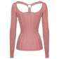 PINKO Pink Viscose Sweater