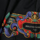 Dolce & Gabbana Black Logo Print Cotton Crew Neck T-shirt