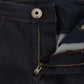 Ermanno Scervino Chic Dark Blue Slim Jeans for Elegant Style