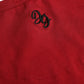 Dolce & Gabbana Red Logo Embroidery Cotton Crew Neck T-shirt