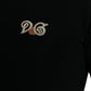 Dolce & Gabbana Black Logo Collared Short Sleeves Polo T-shirt