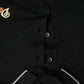 Dolce & Gabbana Black Logo Collared Short Sleeves Polo T-shirt