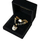 Dolce & Gabbana Gold Tone Brass Chain MY CAT Heart Bracelet