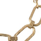 Dolce & Gabbana Gold Tone Brass Large Link Chain Jewelry Necklace