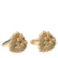 Dolce & Gabbana Gold Plated 925 Sterling Silver Devotion Cufflink