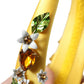 Dolce & Gabbana Yellow Lemon Daisy Crystal Women Hairband Diadem