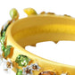 Dolce & Gabbana Yellow Lemon Daisy Crystal Women Hairband Diadem