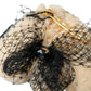 Dolce & Gabbana Beige Teddy Bear Mesh Net Band Hair Clip