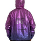 Dolce & Gabbana Pink Purple Ombre Hooded Pullover Sweatshirt Jacket