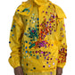 Dolce & Gabbana Yellow Crystal Embellished Hooded Jacket