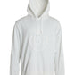 Dolce & Gabbana White Cotton Hooded Sweatshirt Pullover Sweater