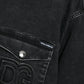 Dolce & Gabbana Black Cotton Long Sleeve Denim Casual Shirt