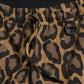 Dolce & Gabbana Brown Leopard Print Polyester Jogger Pants