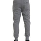 Dolce & Gabbana Gray Cotton Jogger Skinny Sweatpants Pants