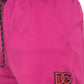 Dolce & Gabbana Pink Logo Cargo Cotton Jogger Sweatpants Pants