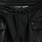 Dolce & Gabbana Black Nylon Cargo Jogger Men Sweatpants Pants