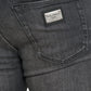 Dolce & Gabbana Gray Washed Cotton Stretch Skinny Denim Jeans