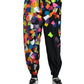 Dolce & Gabbana Multicolor Print Nylon Jogger Sweatpants Pants