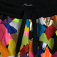 Dolce & Gabbana Multicolor Print Nylon Jogger Sweatpants Pants