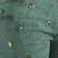 Dolce & Gabbana Green Crystals Cotton Stretch Slim Jeans