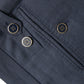 Dolce & Gabbana Navy Blue Linen Men Slim Dress Pants