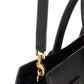 Saint Laurent Black Calf Leather Sac De Jour Handbag