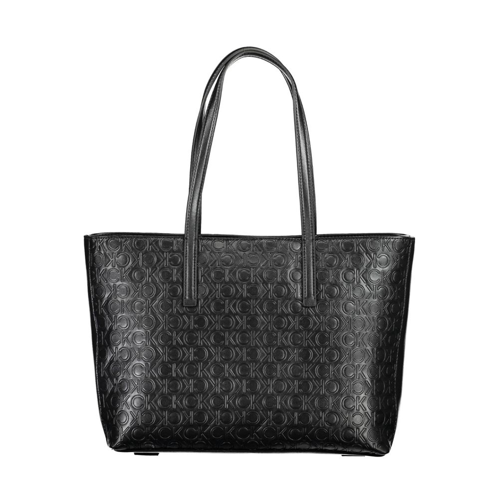 Calvin Klein Black Polyester Handbag