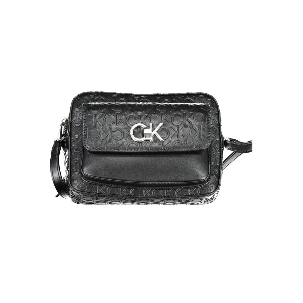 Calvin Klein Black Polyester Handbag