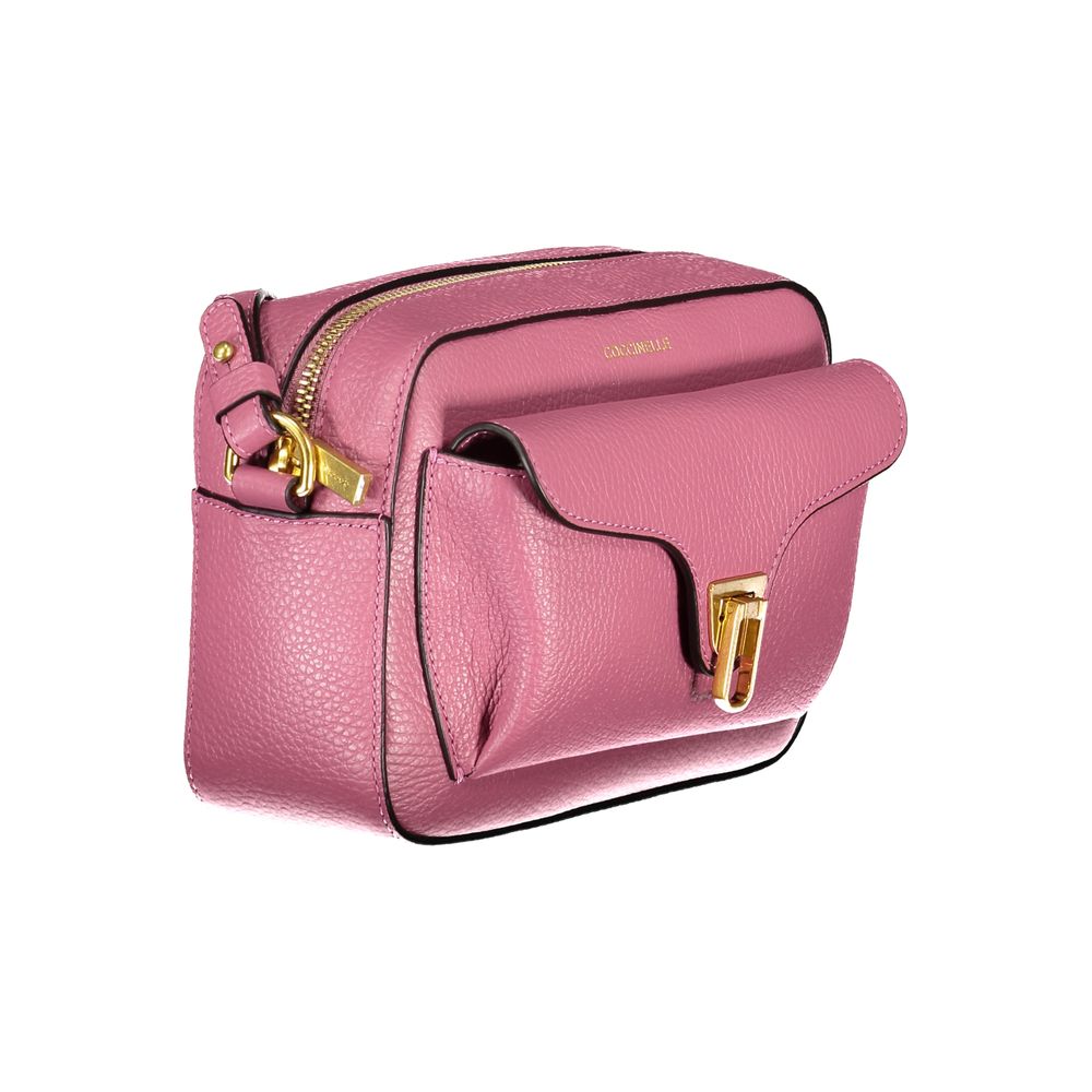 Coccinelle Pink Leather Handbag