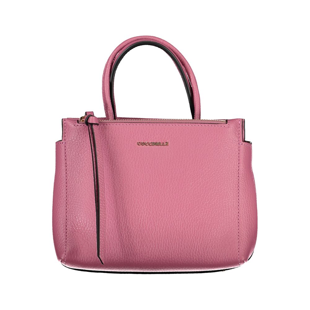 Coccinelle Pink Leather Handbag